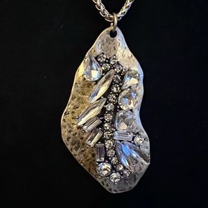 Gold with rhinestones necklace